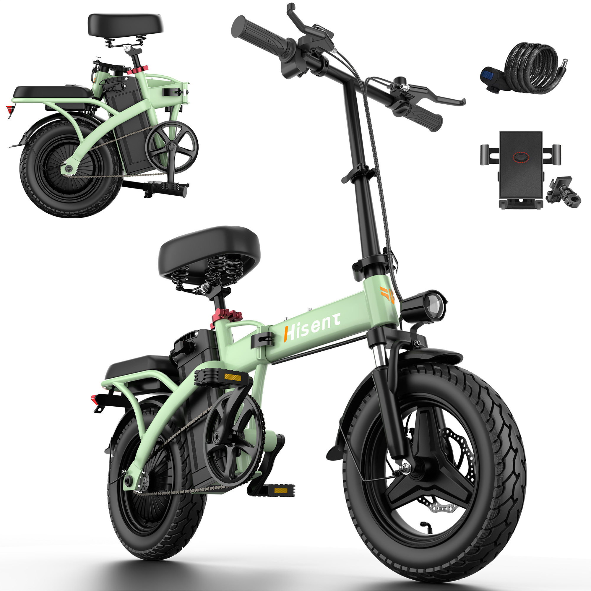 Hisent  Green G11 Electric Bike