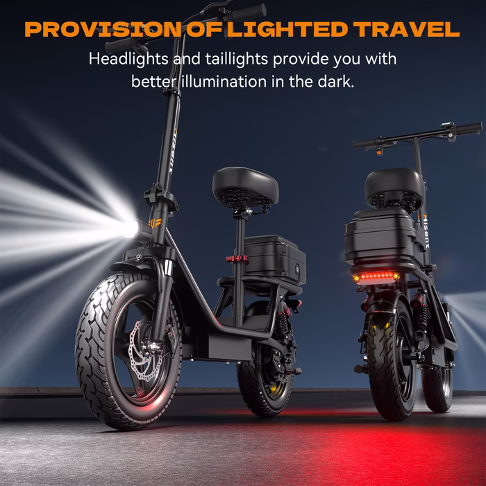 B2 Series Black Electric Scooter