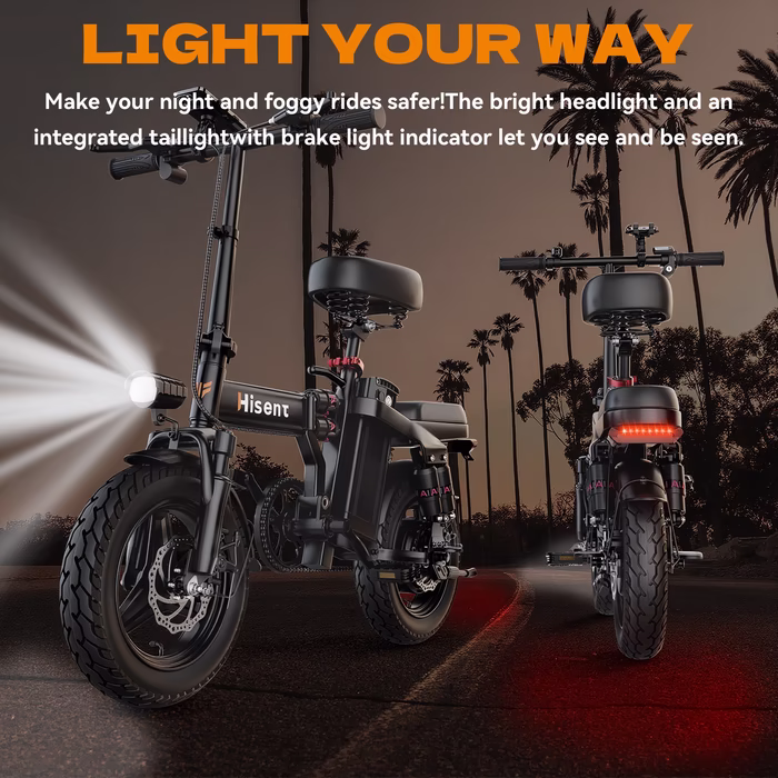 F9 Folding PINK Electric Bike 