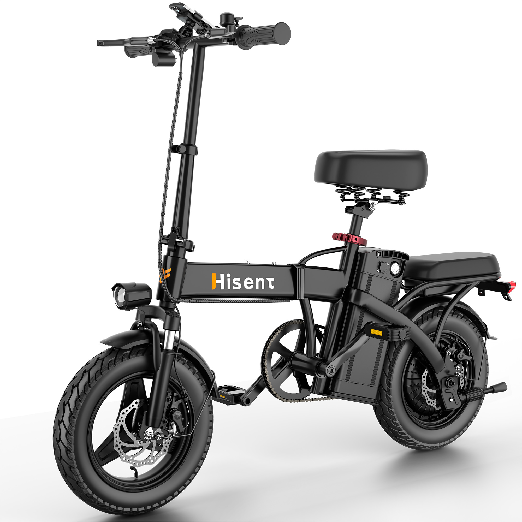 Hisent   G11 Electric Bike-Black
