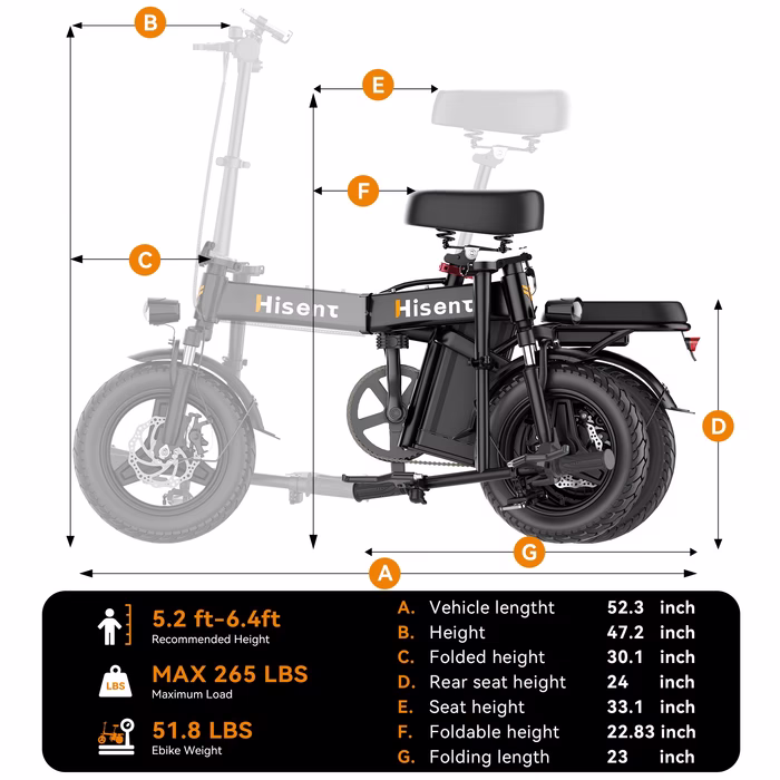 G11 Commuter Green Electric Bike