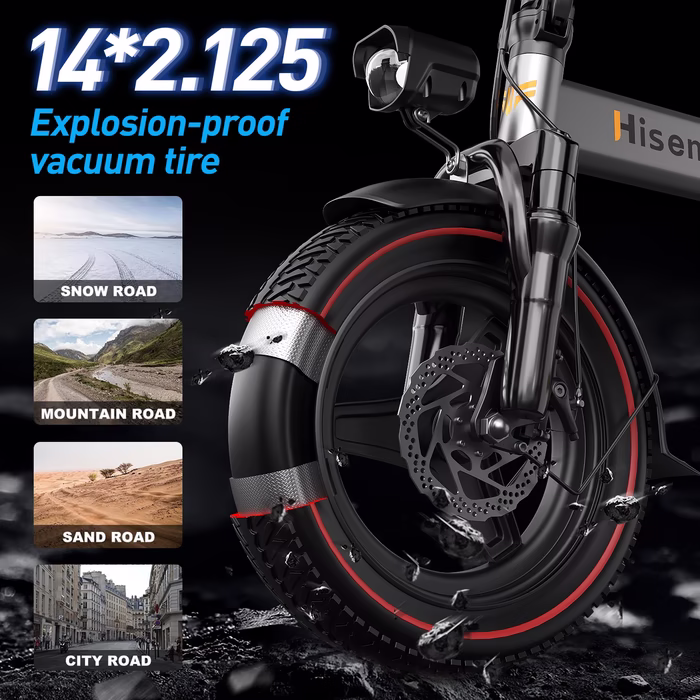 GE5 Foldabel Midnight Black eBike