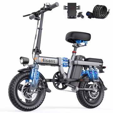 GE5 Foldabel Silver Grey eBike