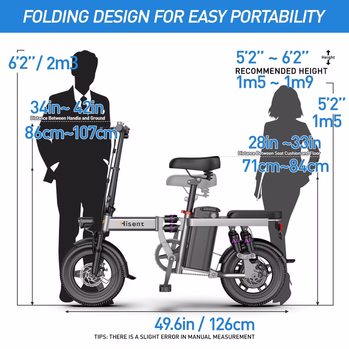 GE5 Foldabel Silver Grey eBike